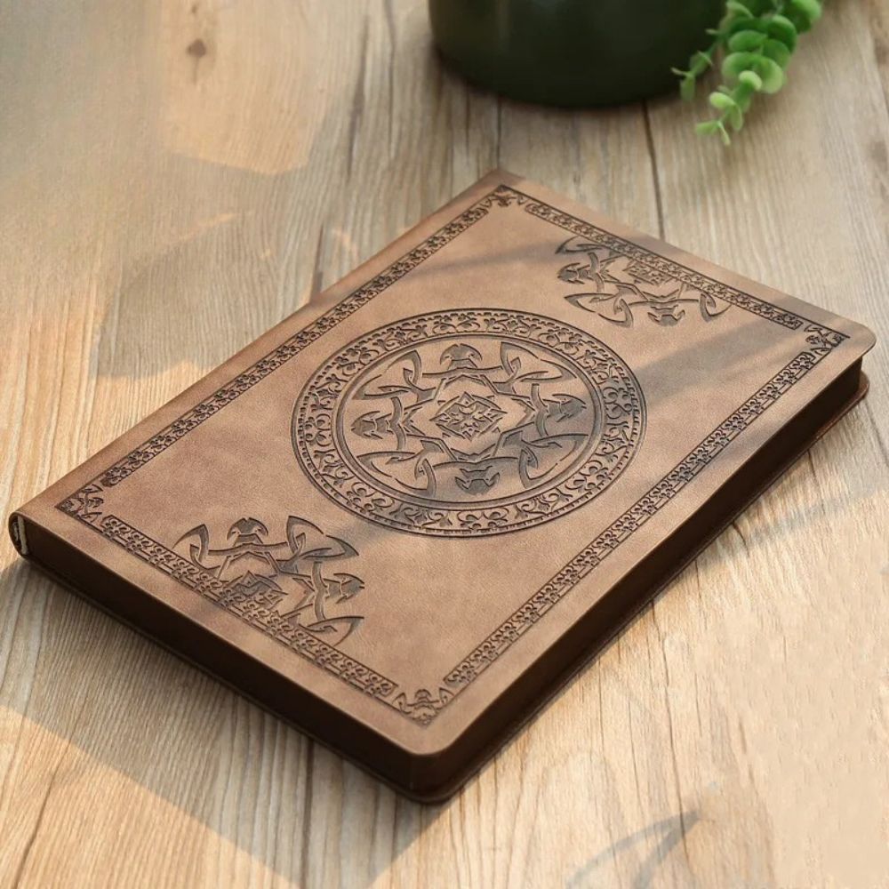 Agenda A5 Style Ancien Kaki