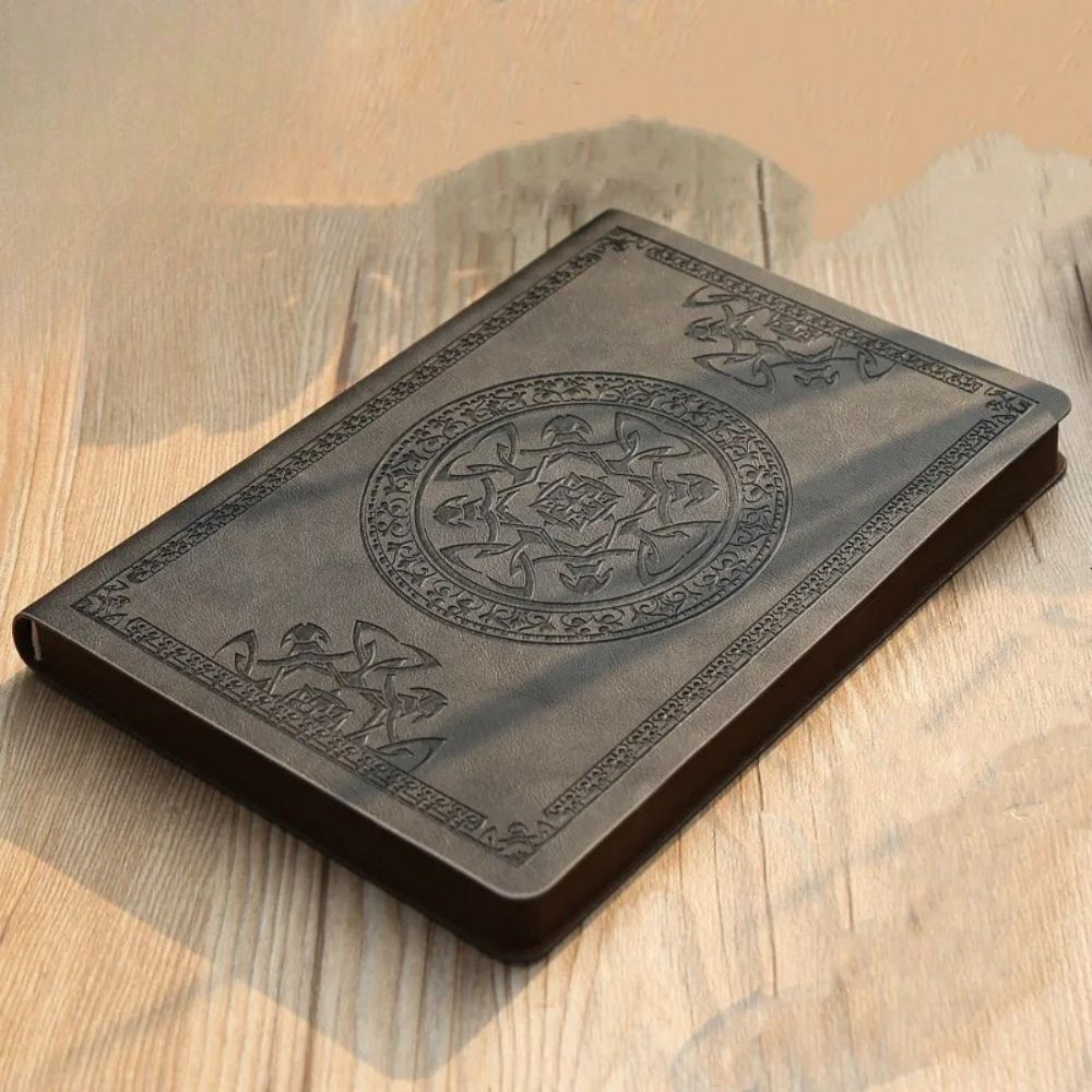 Agenda A5 Style Ancien Noir