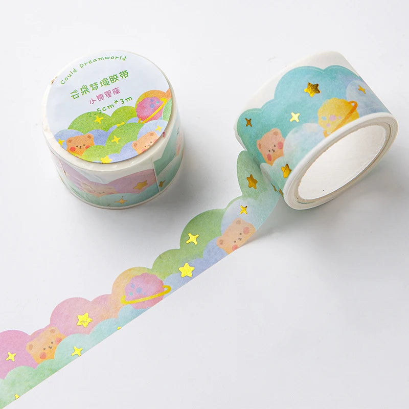 Masking_Tape_Nuages_Kawaii multicolore