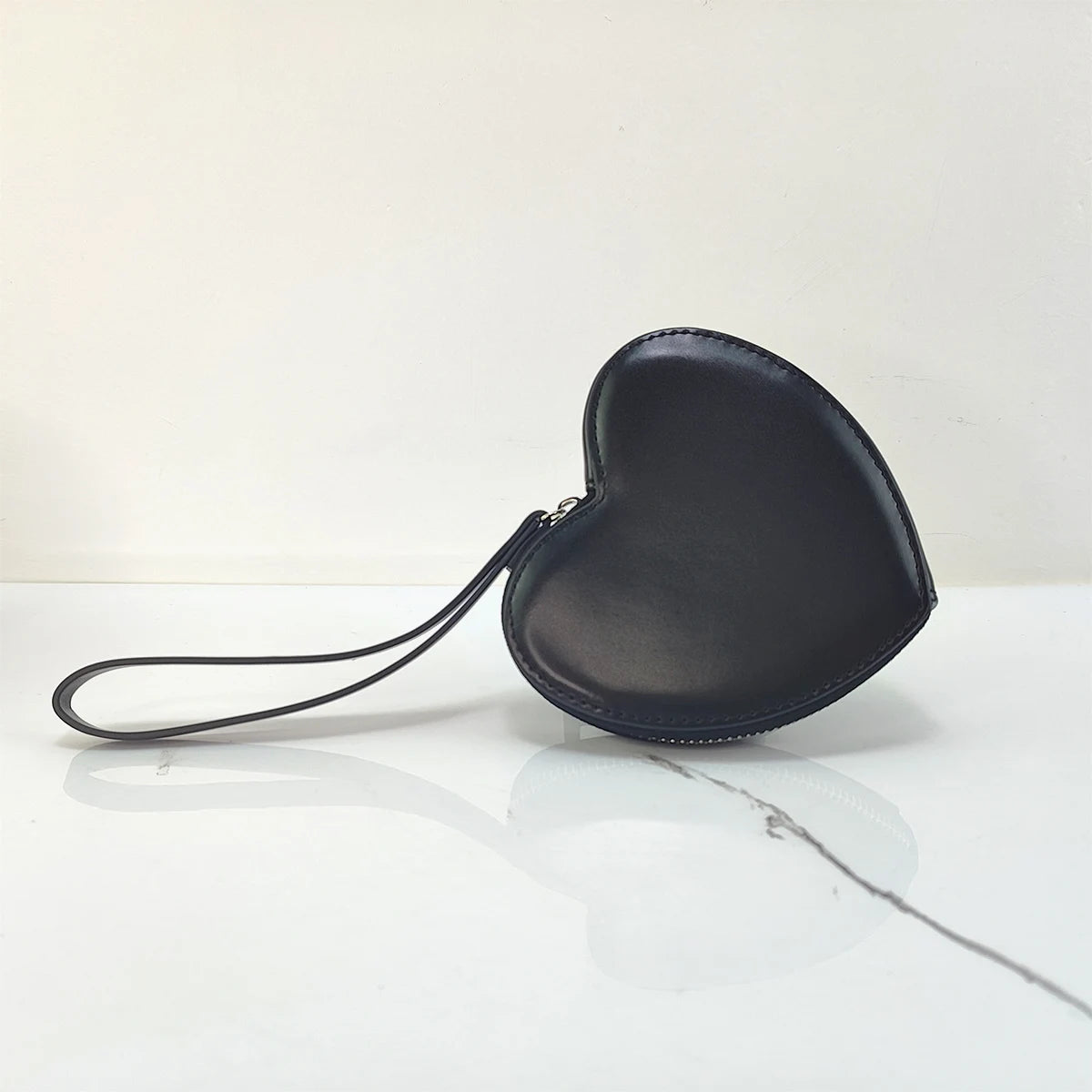 Portefeuille Kawaii Coeur noir
