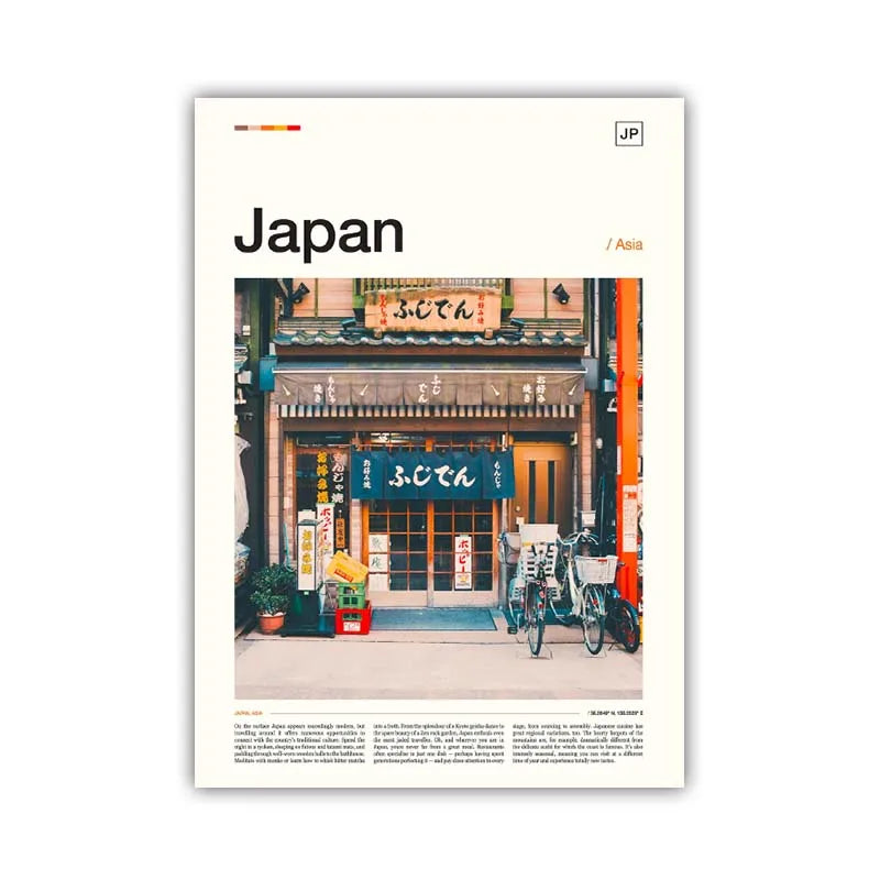 Poster Japon