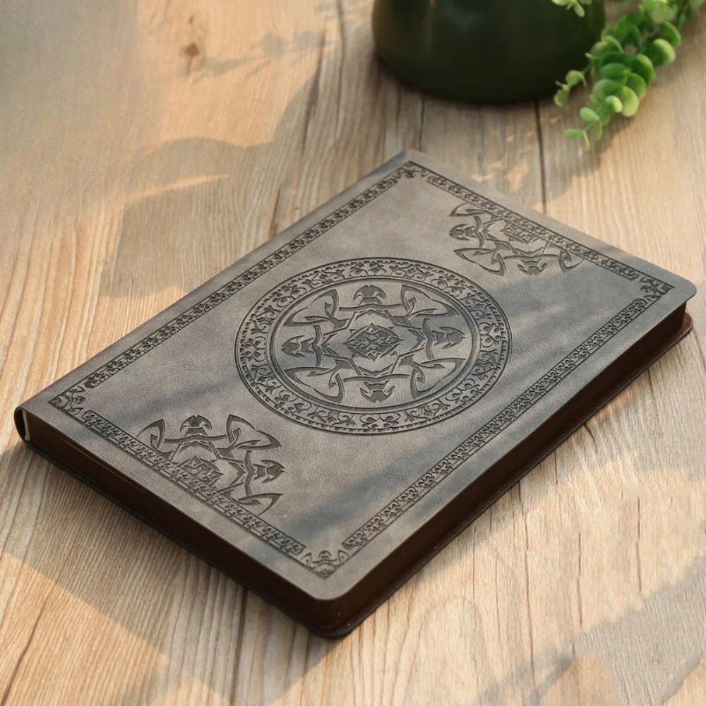 Agenda A5 Style Ancien Gris