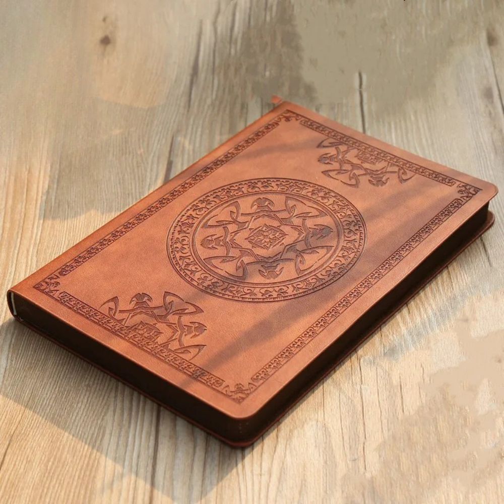 Agenda A5 Style Ancien Marron
