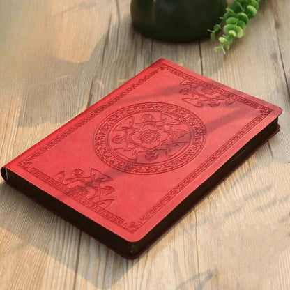 Agenda A5 Style Ancien Rouge