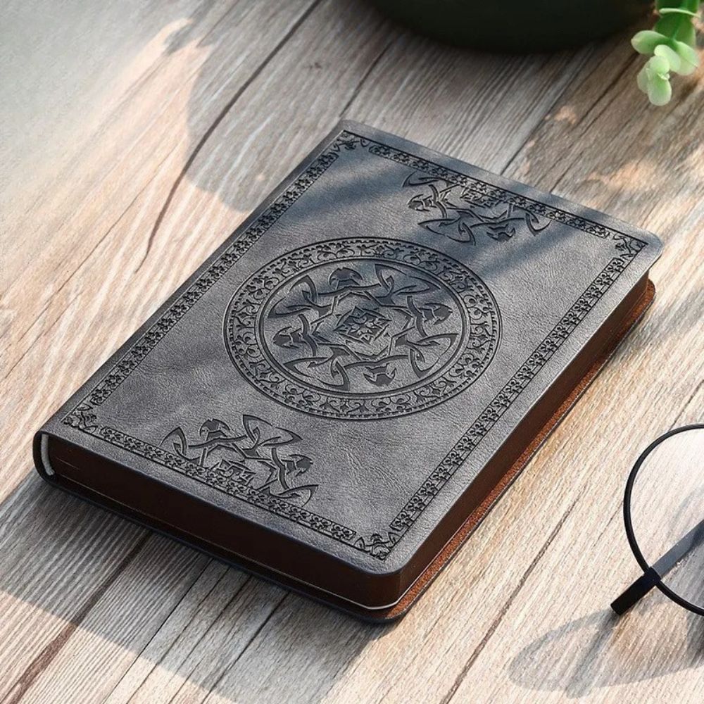 Agenda vintage format A6 Gris