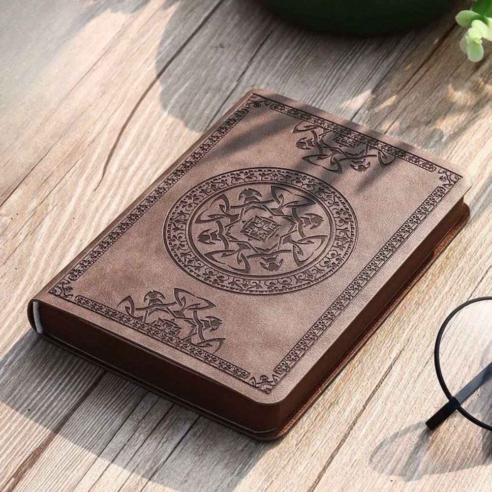 Agenda vintage format A6 Kaki