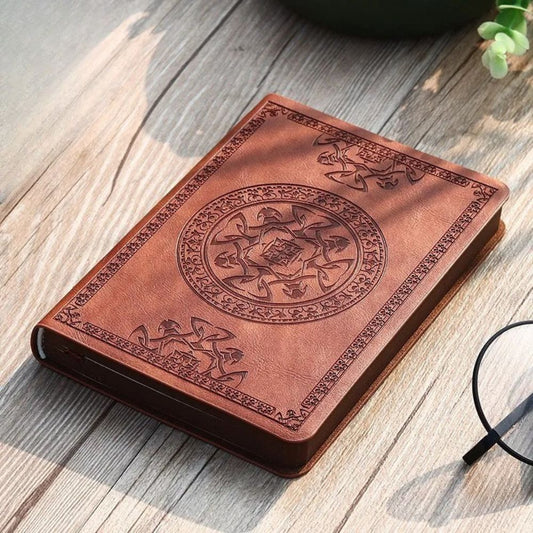 Agenda vintage format A6 Marron