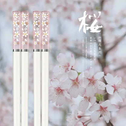 Baguette Kawaii rose a fleurs