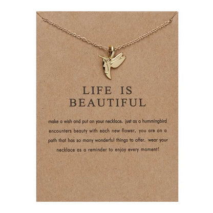 Collier Kawaii Colibri