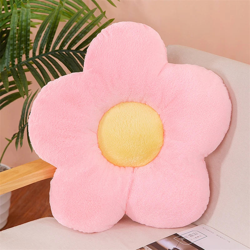 Coussin Kawaii Fleur rose