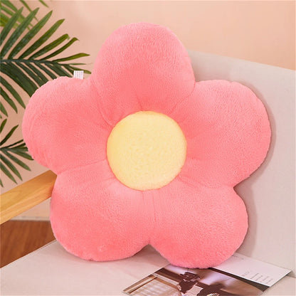 Coussin Kawaii Fleur rose 2