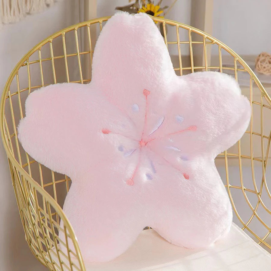 Coussin Kawaii fleur de Sakura