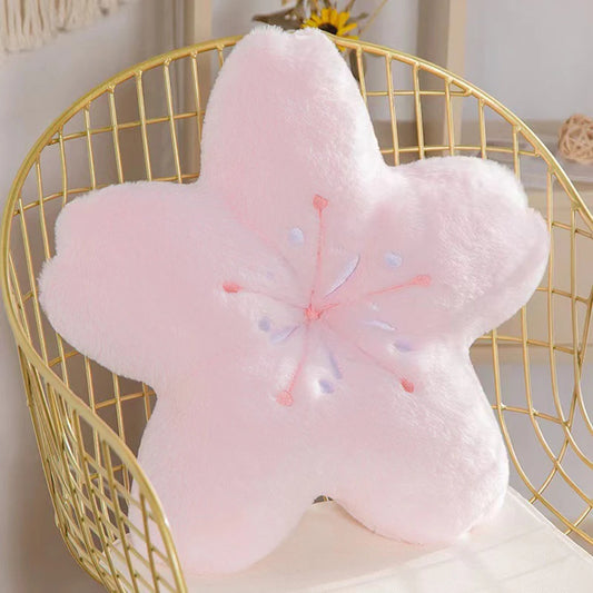 Coussin Kawaii fleur de Sakura