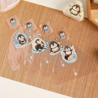 Emballage Onigiri pingouins