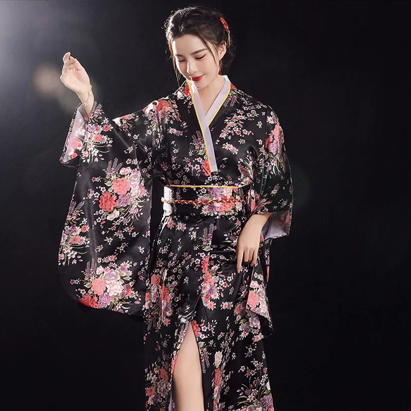 Kimono Traditionnel noir