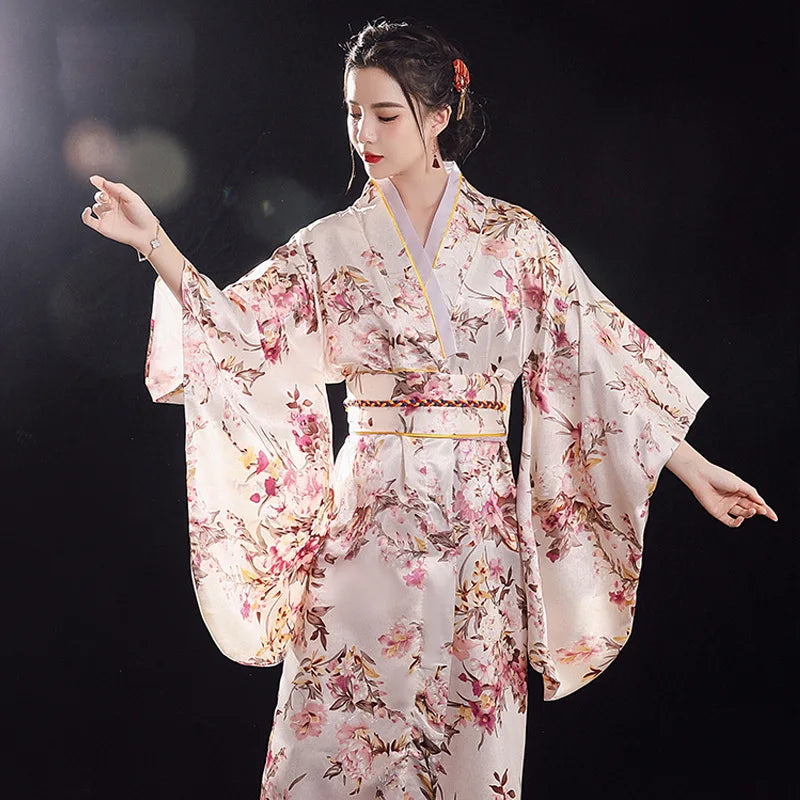 Kimono Traditionnel rose