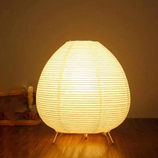Lampe en Papier de Riz style Japonais