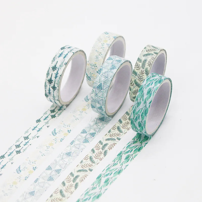Masking Tape Kawaii formes nature