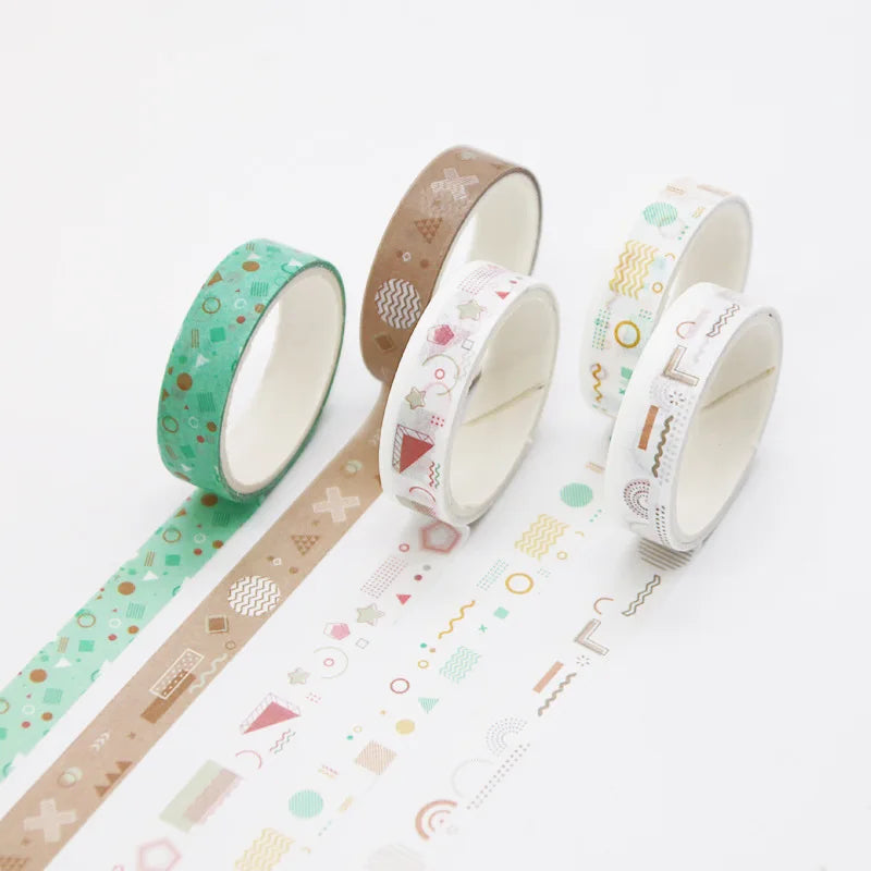 Masking Tape Kawaii geometrie