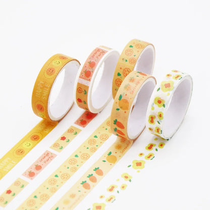 Masking Tape Kawaii orange