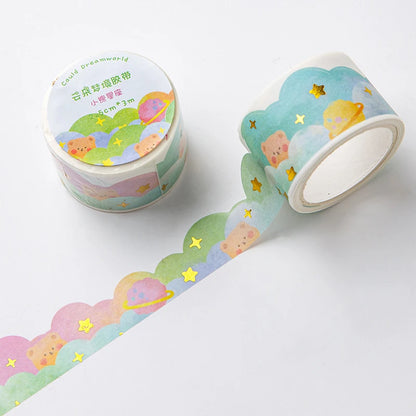 Masking_Tape_Nuages_Kawaii multicolore 