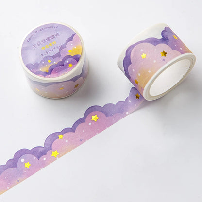 Masking_Tape_Nuages_Kawaii rose violet
