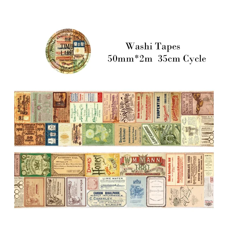 Masking Tape Vintage affiches