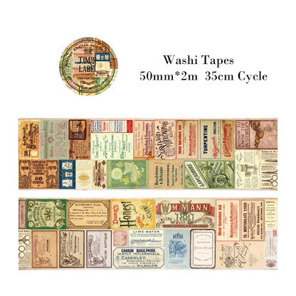 Masking Tape Vintage affiches