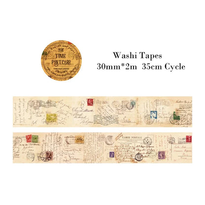 Masking Tape Vintage carte postale