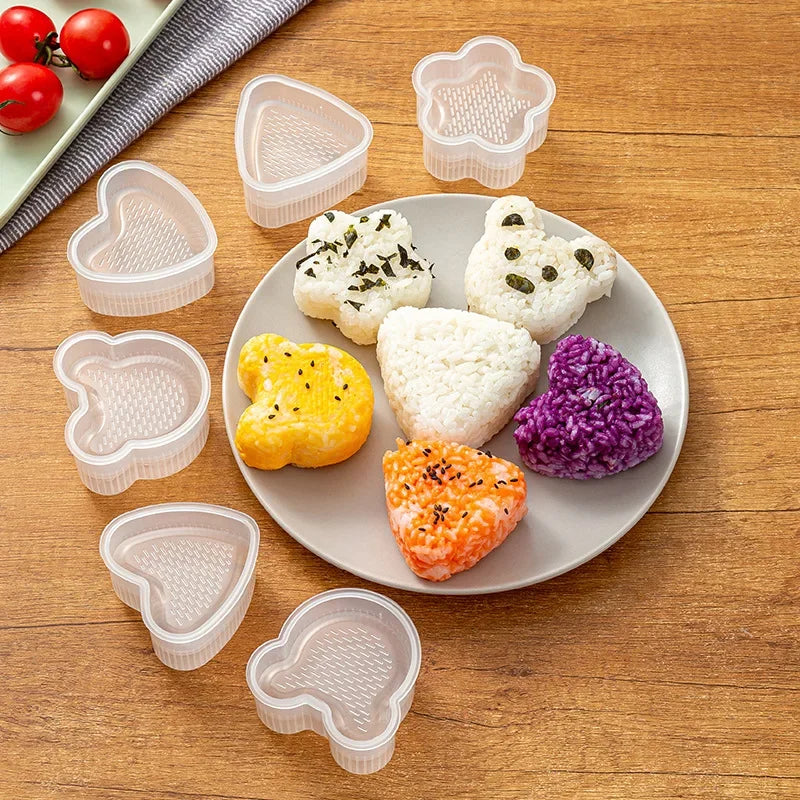 Moules Onigiri formes Kawaii