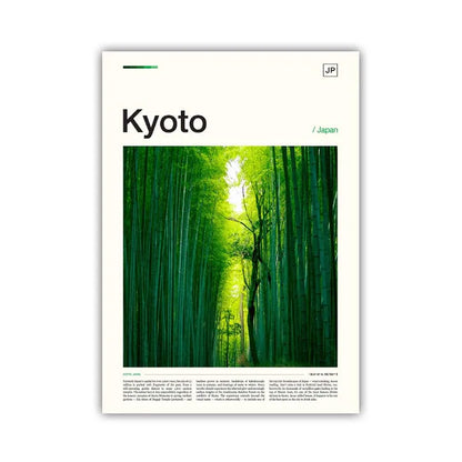 Poster Japon Kyoto
