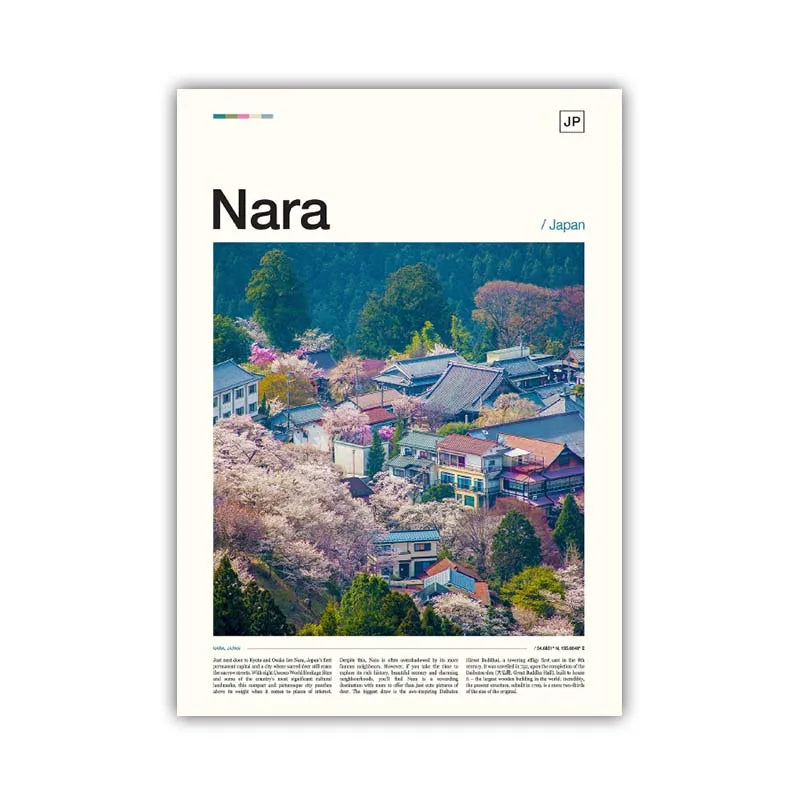Poster Japon Nara