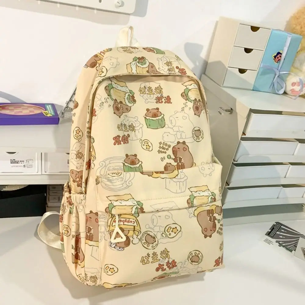 Sac à Dos Kawaii Capybara