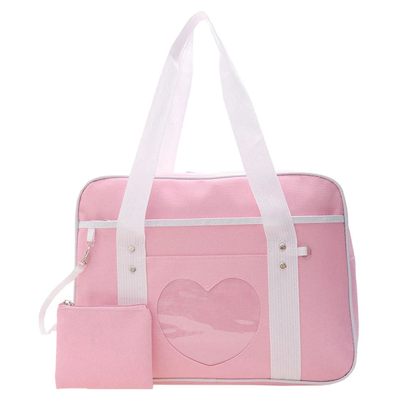 Sac à Main Kawaii Lolita Heart rose